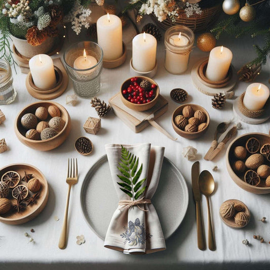 Elegant Belle Cloth Napkin Set of 4