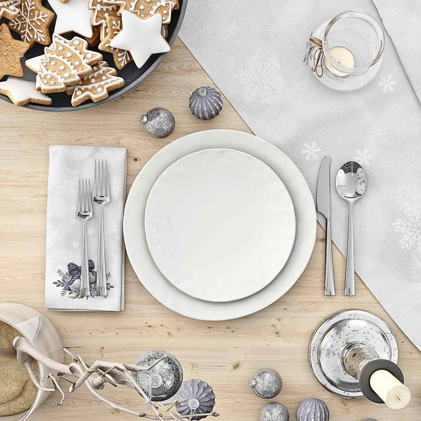 Elegant Belle Cloth Napkin Set of 4