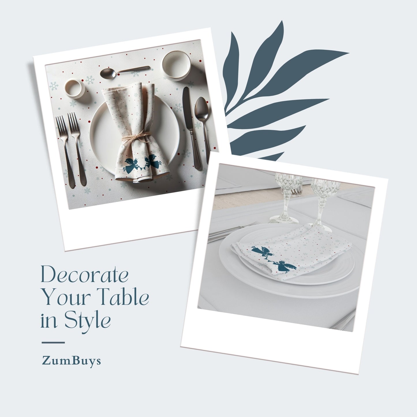 Hark the Herald Cloth Napkin Set of 4