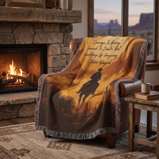 Saddle Up Woven Blanket