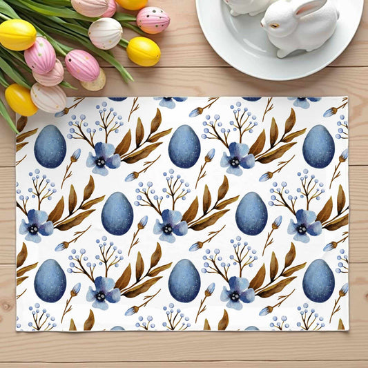 Blue Egg Blossom Placemat Set - ZumBuys