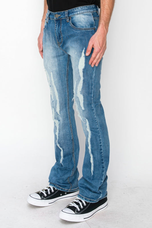 Bootcut Denim Jeans - ZumBuys