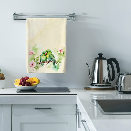 Branchy Buds Tea Towel (cotton, poly) - ZumBuys