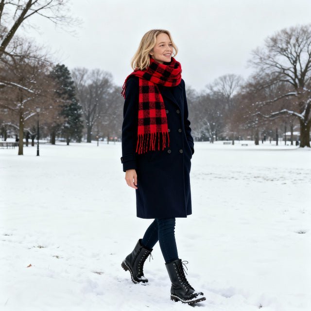 Buffalo Plaid Scarf - ZumBuys