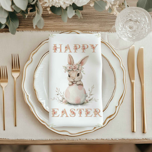 Bunny Blooms Cloth Napkin Set - ZumBuys