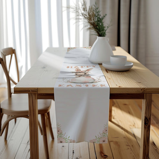 Bunny Blooms Table Runner (Cotton, Poly) - ZumBuys
