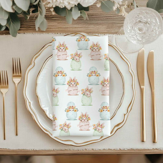 Bunny Hatch Cloth Napkin Set - ZumBuys