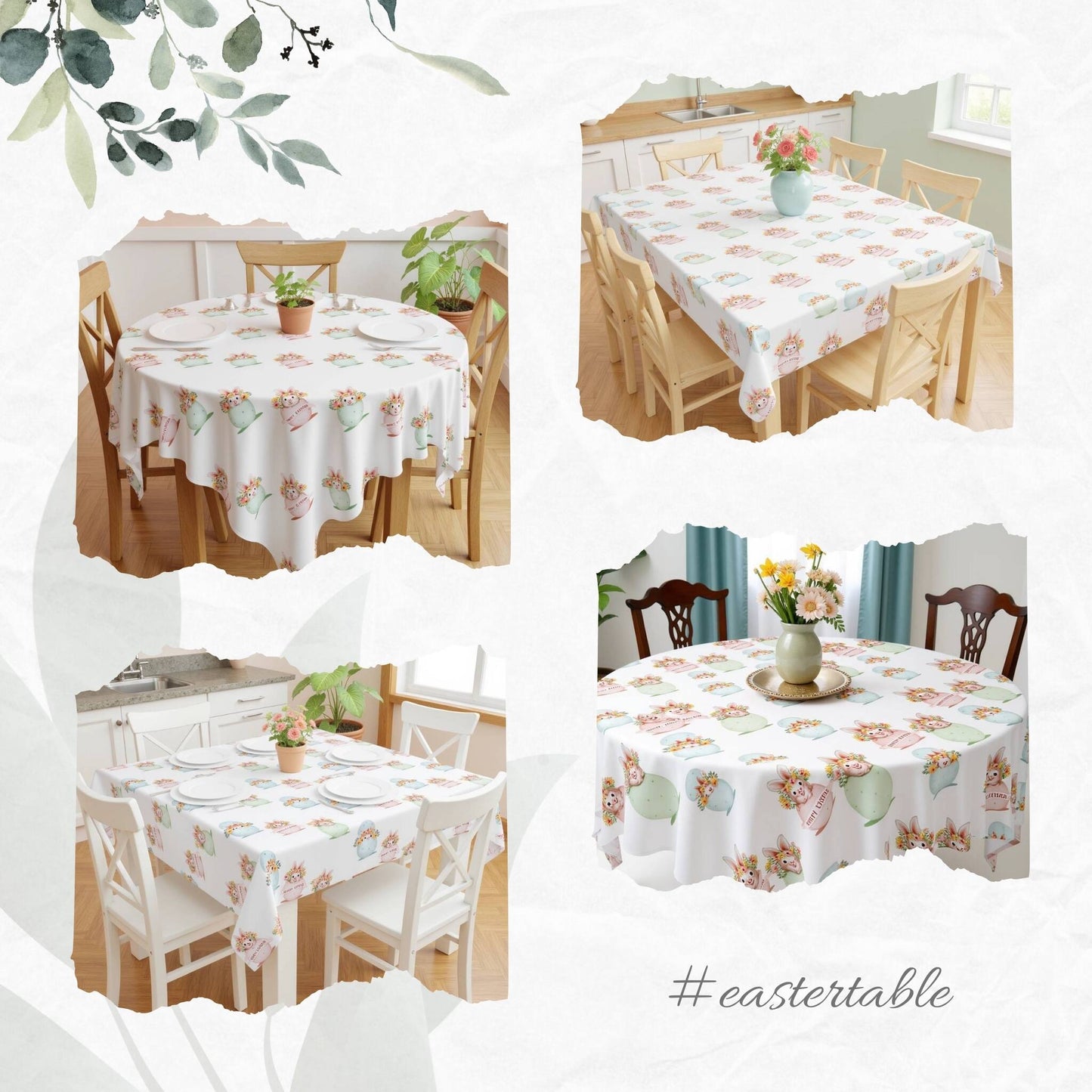 Bunny Hatch Tablecloths - ZumBuys