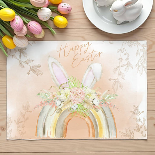 Bunny Rainbow Placemat Set - ZumBuys