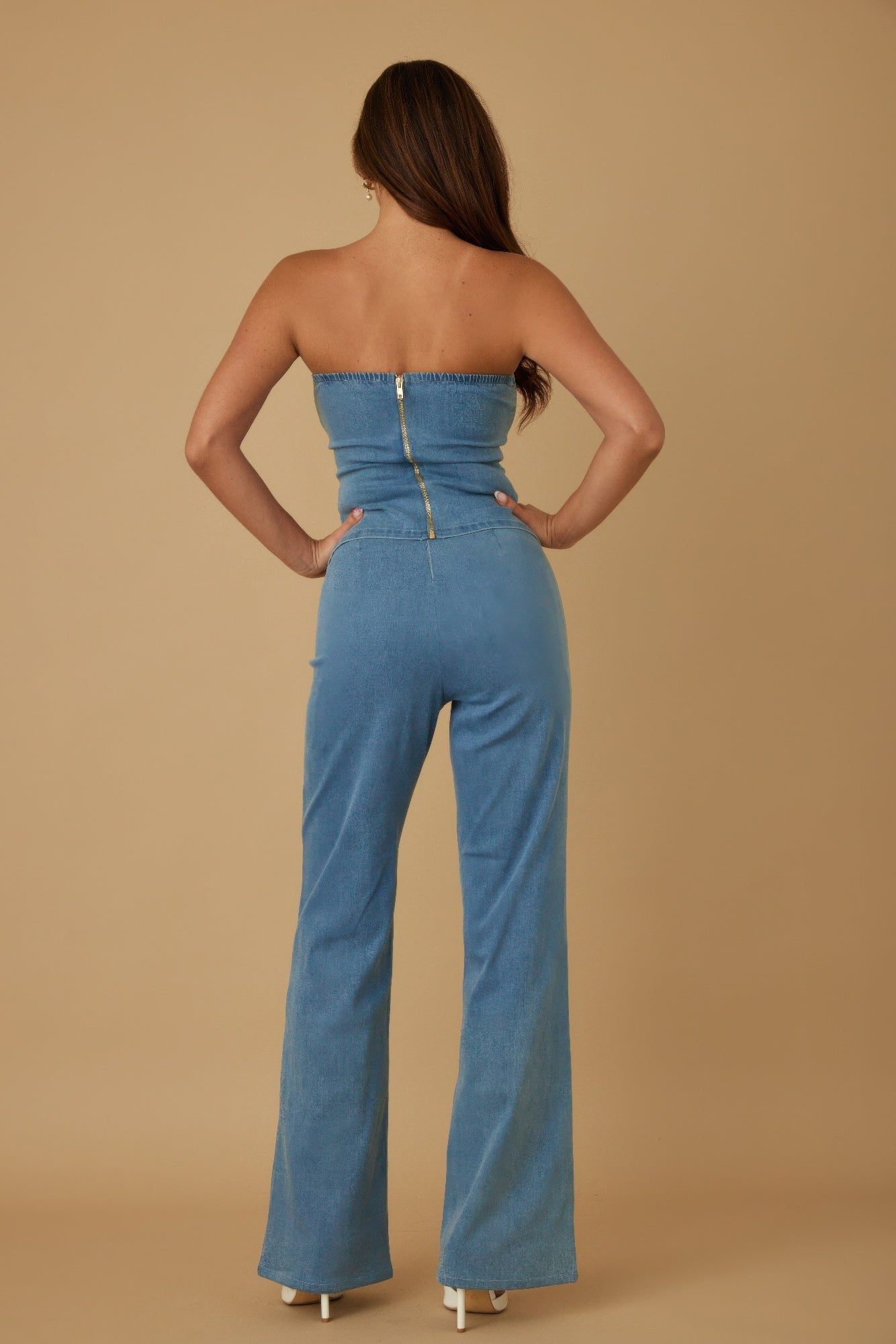 Casual Striped Suit Set - ZumBuys