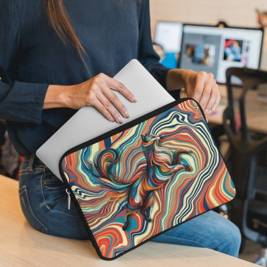 Chromatic Cat Laptop Sleeve - ZumBuys
