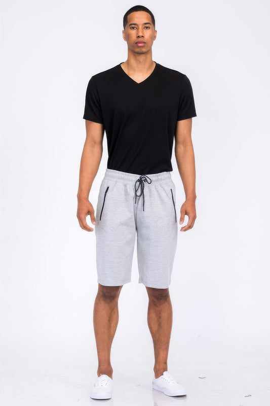 Cotton Blend Lounge Sweat Shorts - ZumBuys