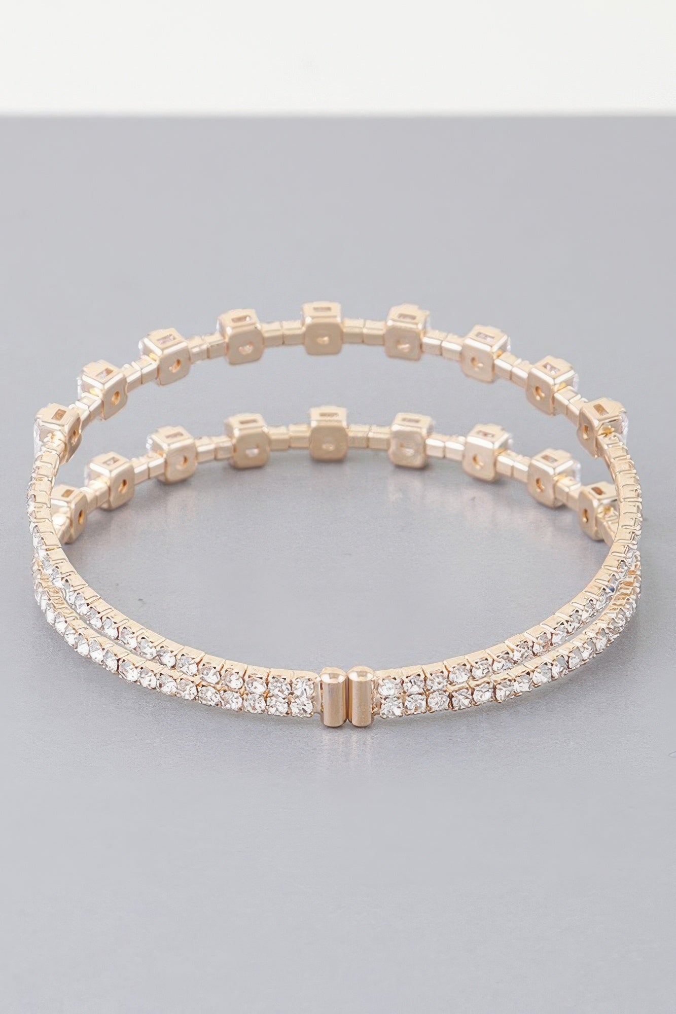 Double Cubic Zirconia Bracelet - ZumBuys
