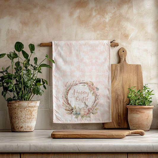 Easter Wishes Tea Towel - ZumBuys