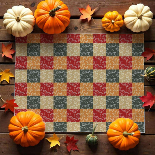 Holiday Leaves Placemat, 2pc - ZumBuys