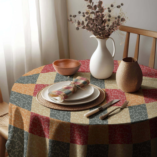 Holiday Leaves Tablecloth - ZumBuys