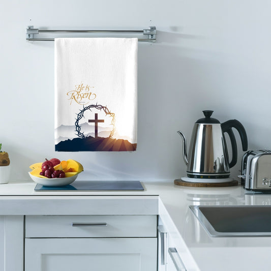 Hopeful Dawn Tea Towel (cotton, poly) - ZumBuys