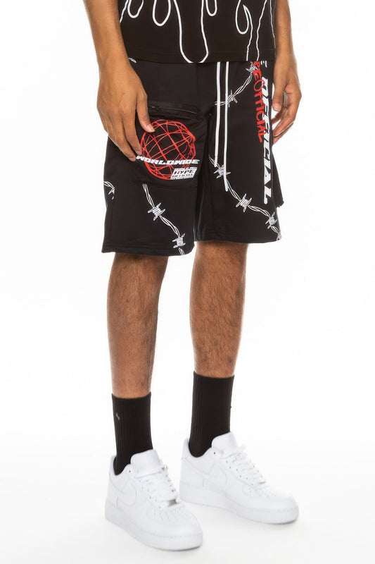 Hype Official Print Shorts - ZumBuys