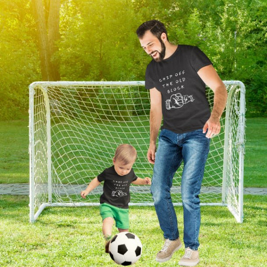 Just Like Dad Toddler's Fine Jersey Tee - ZumBuys