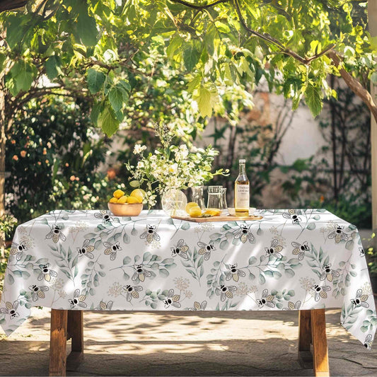Leafy Bumble Tablecloth - ZumBuys