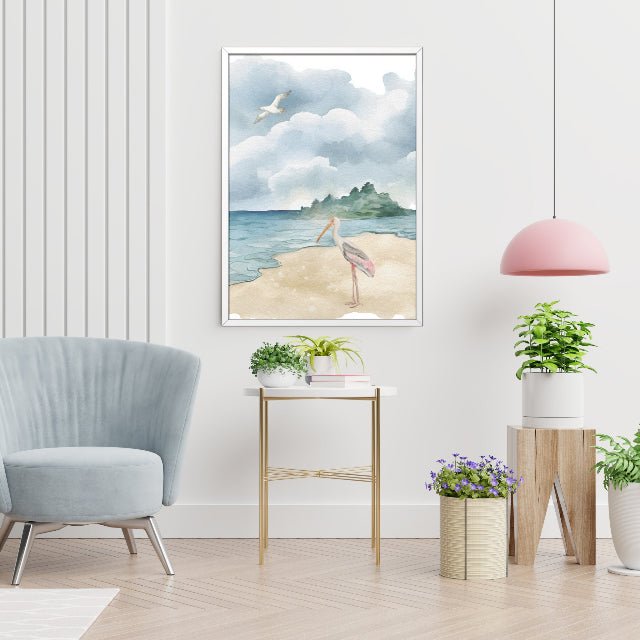 Lonesome Gull Framed Art - ZumBuys