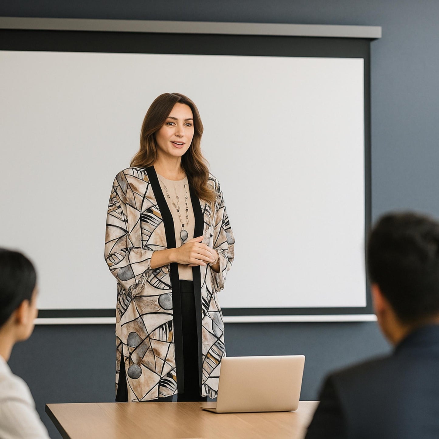 Long contrast Jacket - ZumBuys