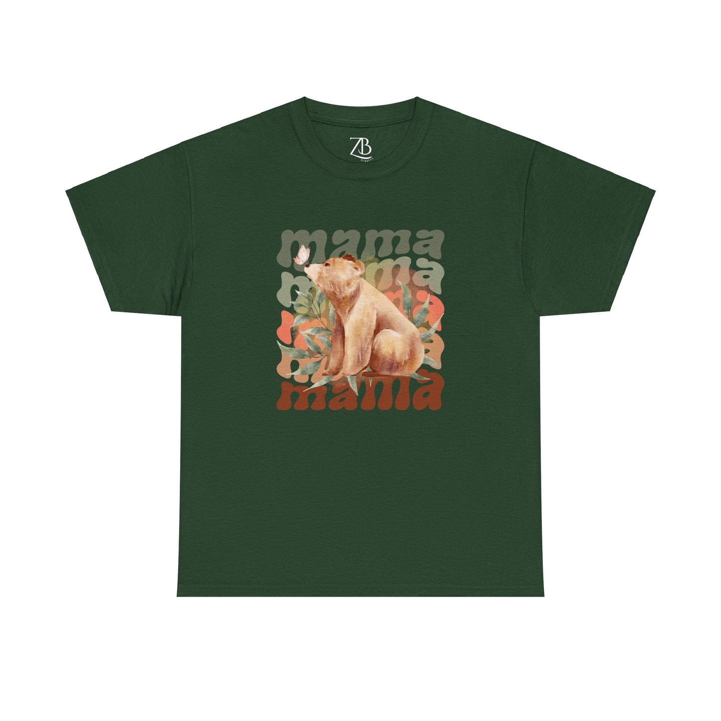 Mama Bear Women's Cotton Tee - ZumBuys