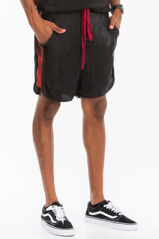 Metallic Flick Shorts - ZumBuys