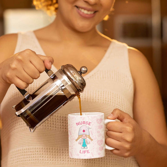 Nurse Life Gnome Mug 11oz - ZumBuys