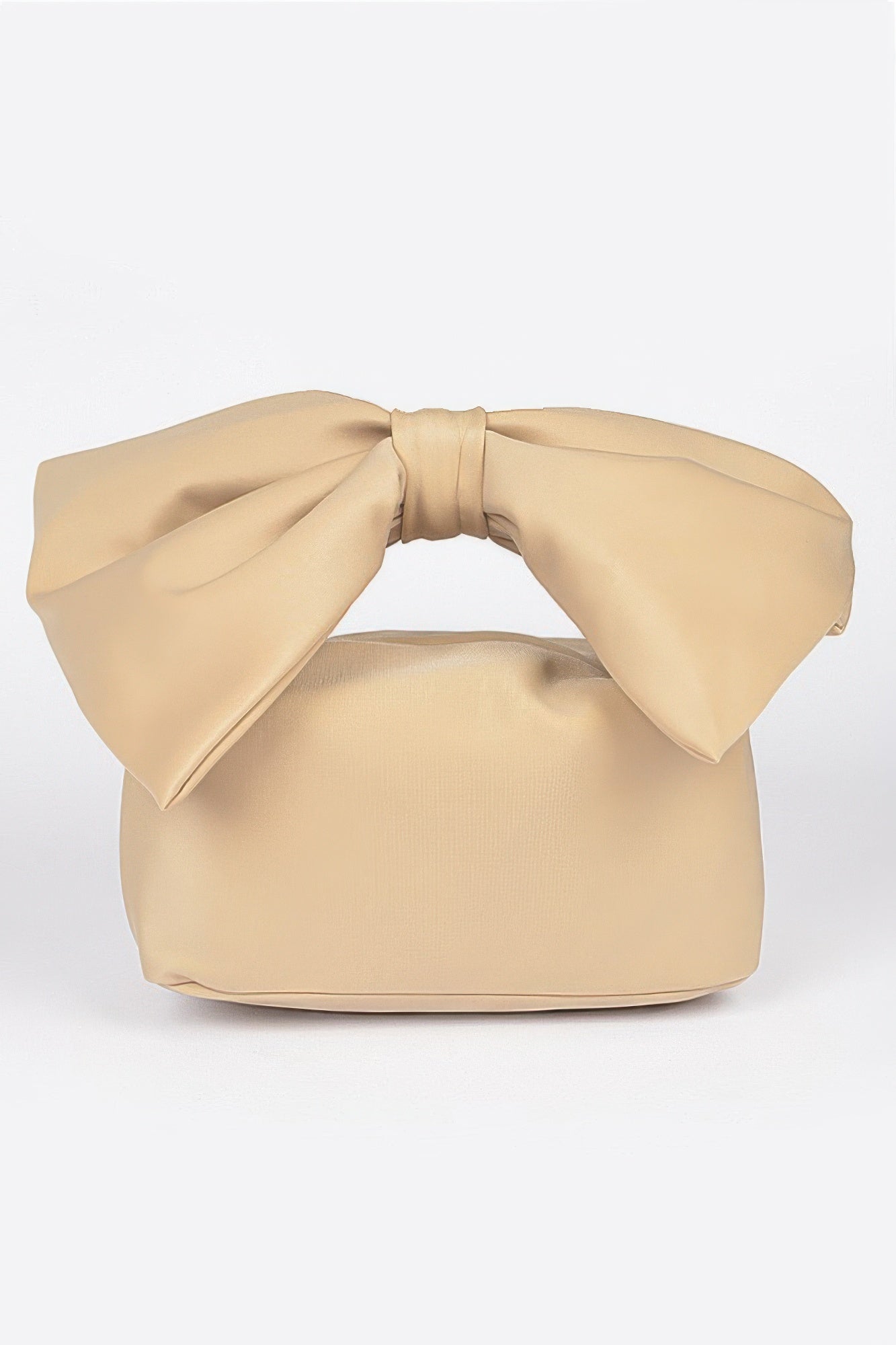 Nylon Bow Handle Women's Clutch Bag - ZumBuys