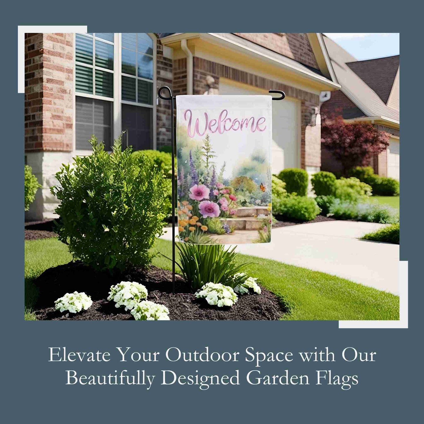 Petalscape Yard Flags - ZumBuys