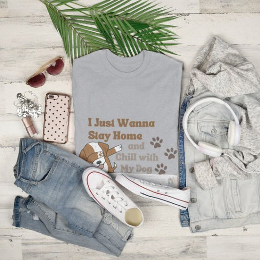 Pup Chill Women's Heavy Cotton Tee - ZumBuys