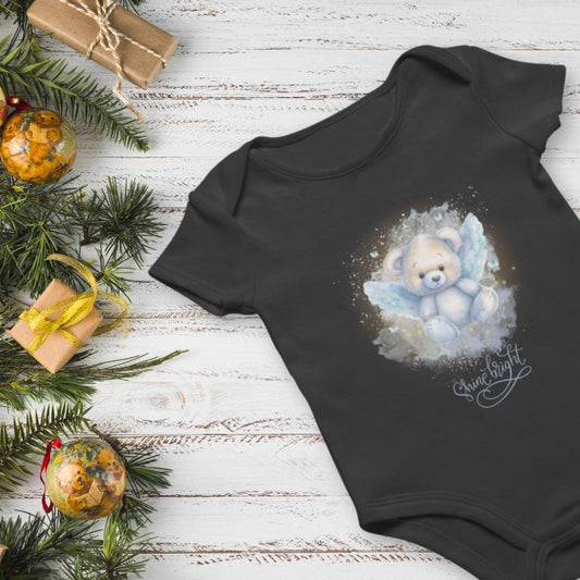 Shine Bright Angel Infant Baby Rib Bodysuit - ZumBuys
