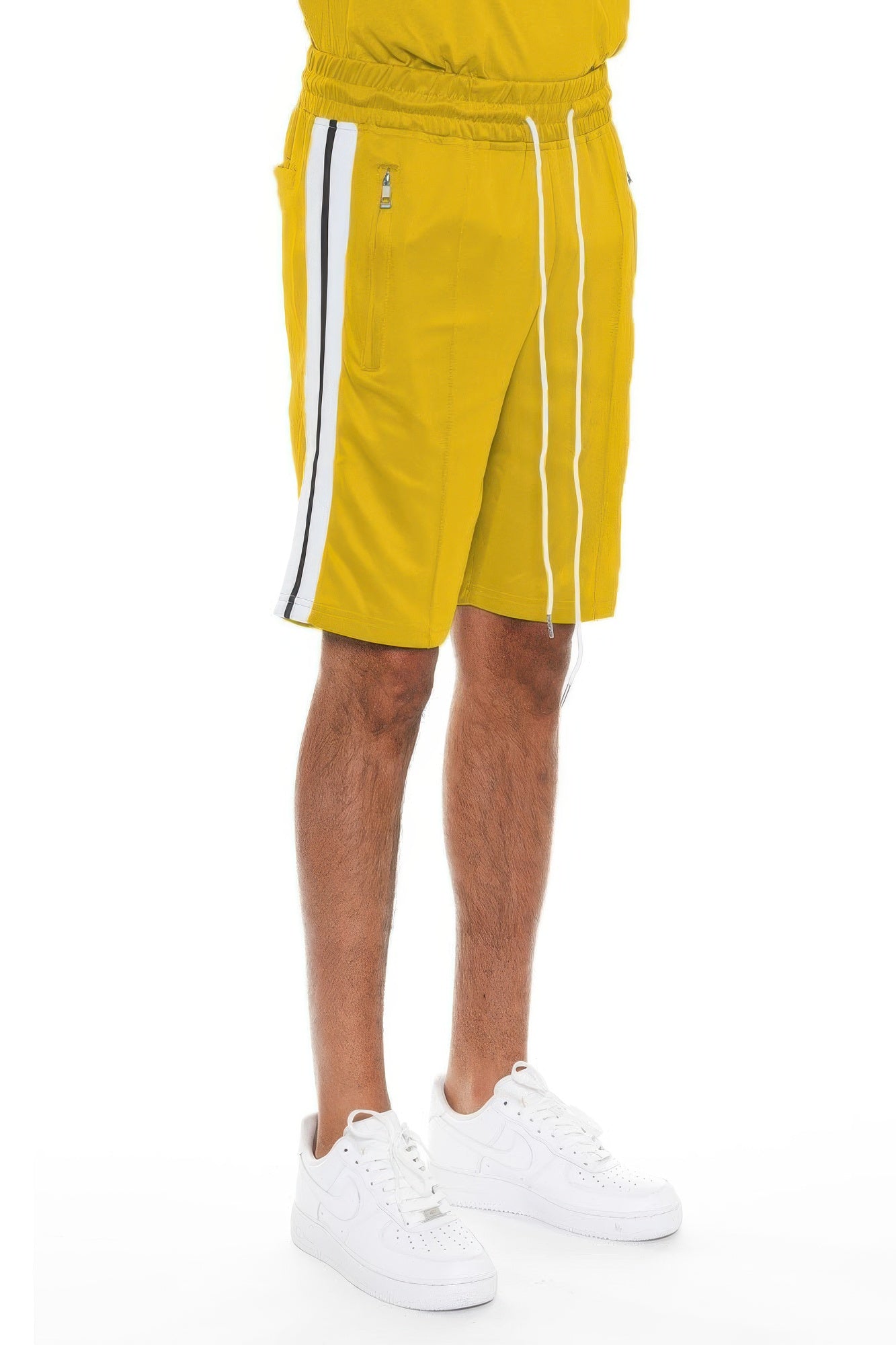 Striped Tape Shorts - ZumBuys