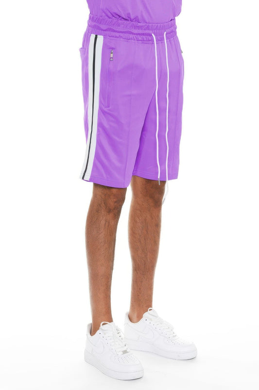 Striped Tape Shorts - ZumBuys