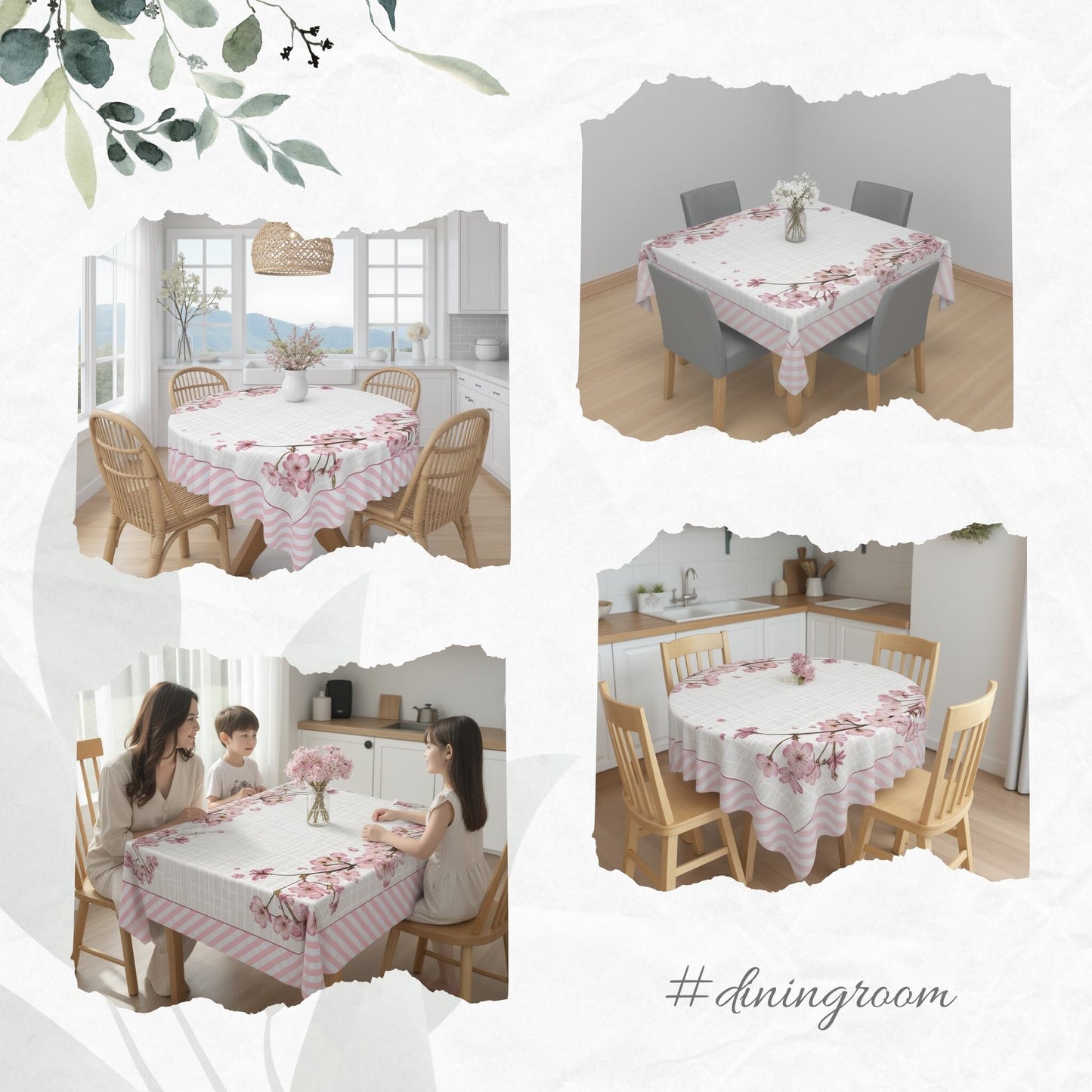 Sweet Blossom Tablecloth - ZumBuys