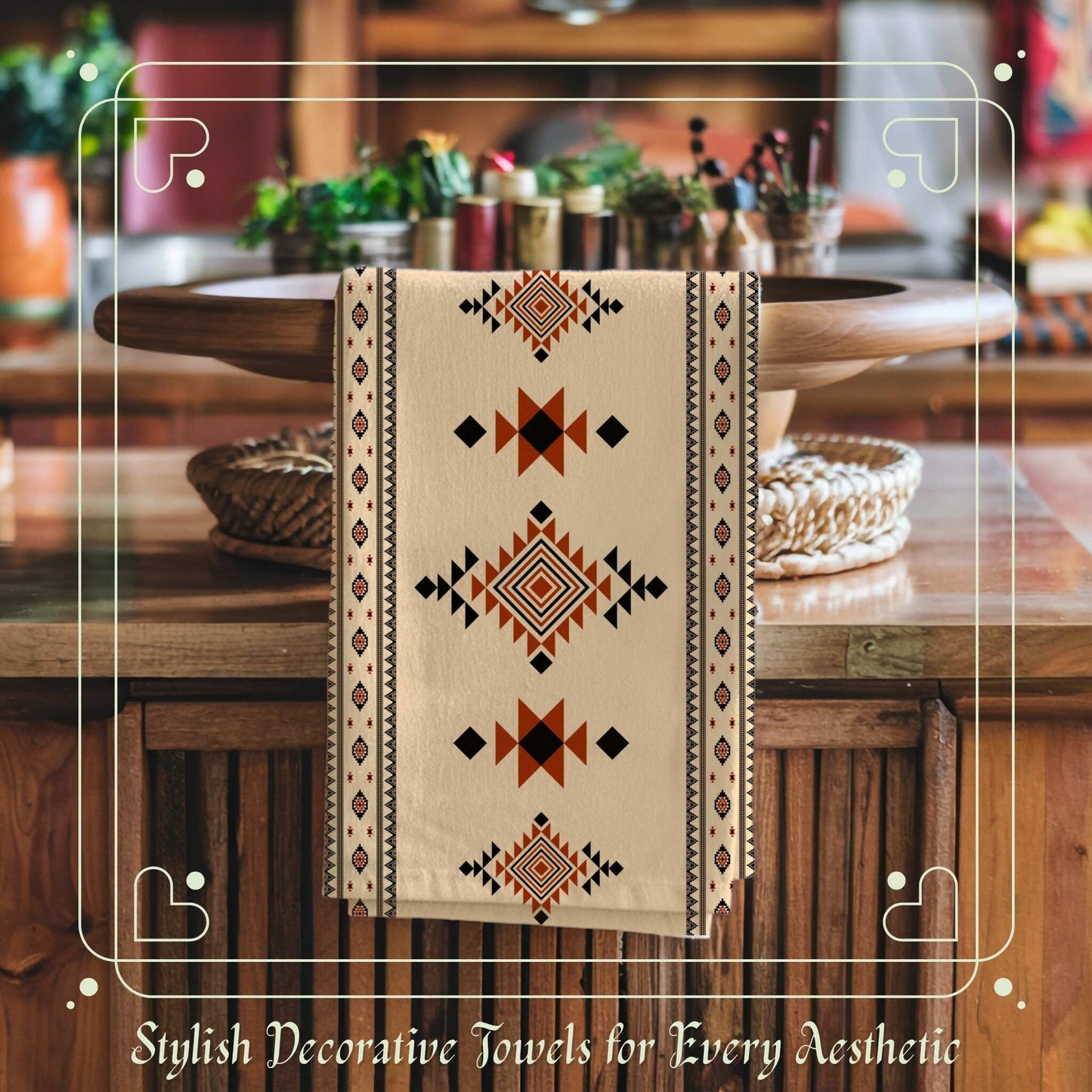 Tierra Nova Tea Towel (cotton, poly) - ZumBuys