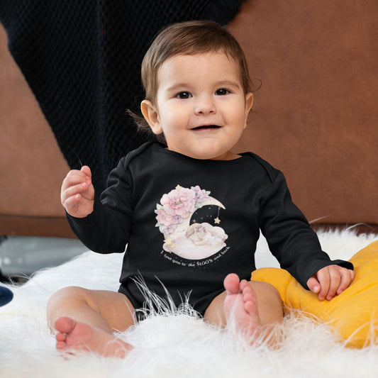 To The Moon and Back Infant Long Sleeve Bodysuit - ZumBuys