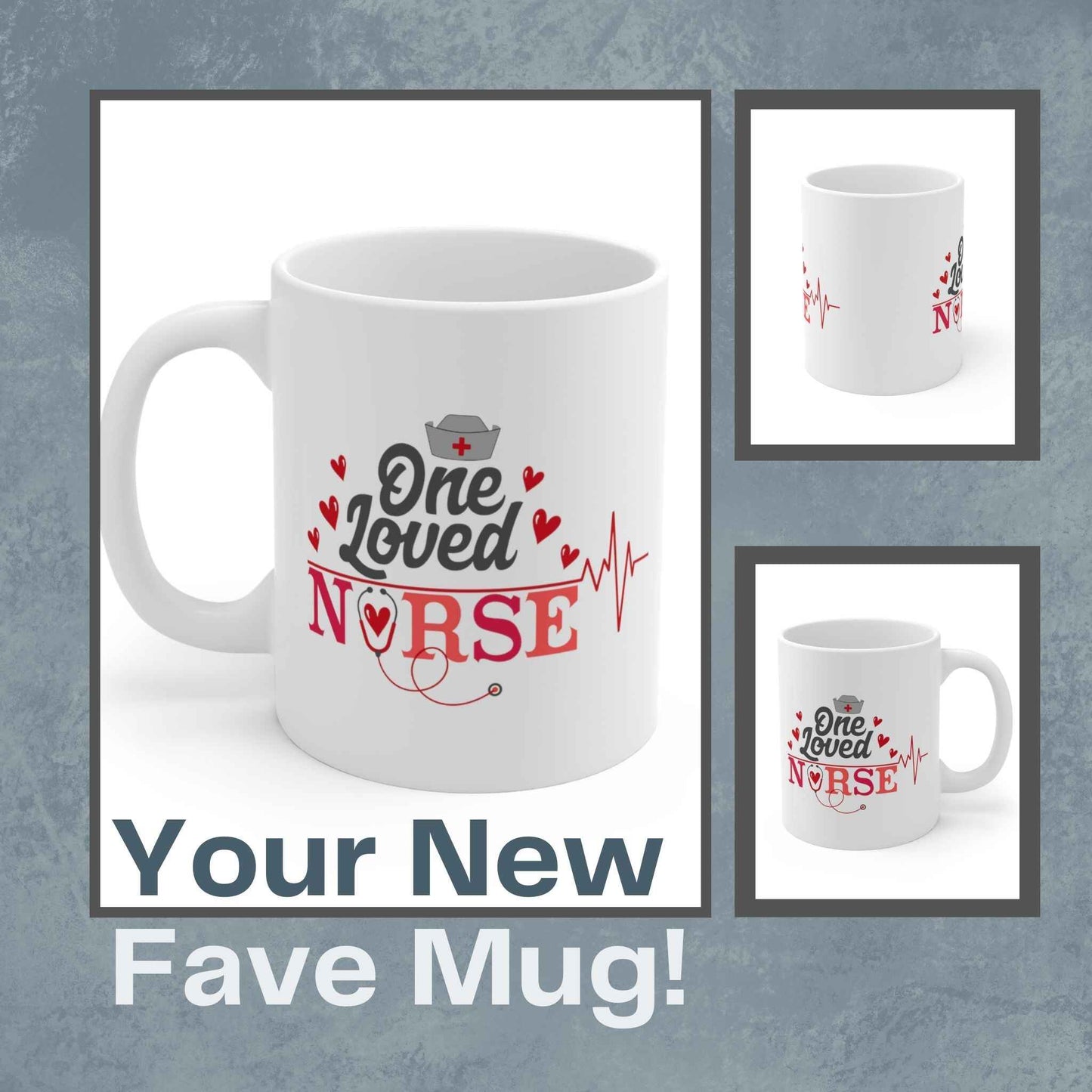 Vital Hearts Mug 11oz - ZumBuys