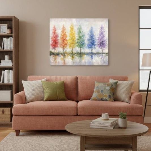 Whispers of the Rainbow Matte Canvas, Stretched, 1.25" - ZumBuys