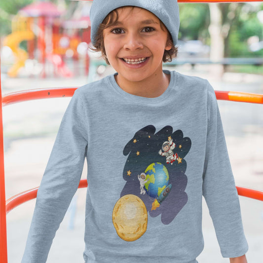 Astronauts Toddler Long Sleeve Tee - ZumBuys