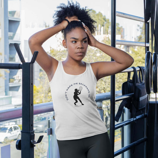 Backhand Ya Women's Jersey Tank - ZumBuys