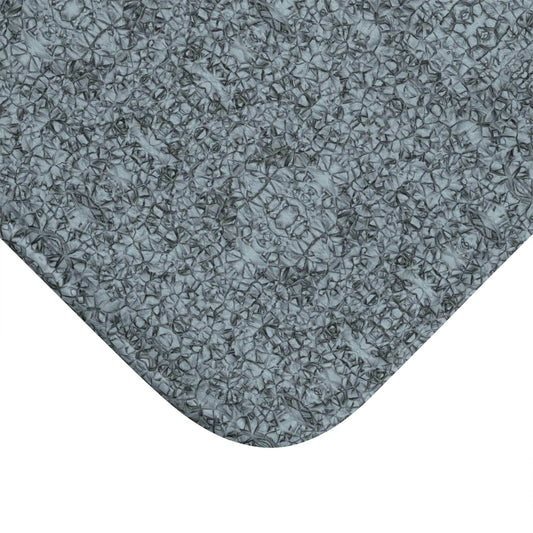 Baroque Pearl Grey Bath Mat - ZumBuys