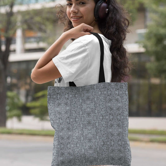 Baroque Pearl Grey Tote Bag - ZumBuys
