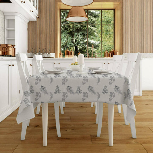Blue Herbs Tablecloth - ZumBuys