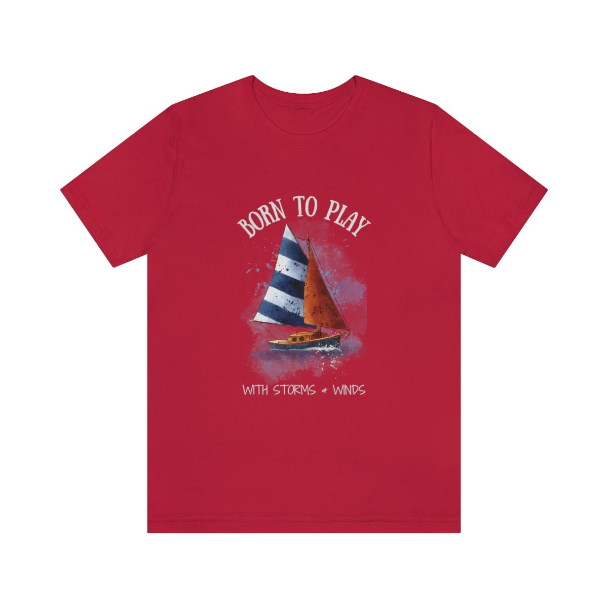 Born to Play Men's Jersey Short Sleeve Tee - ZumBuys