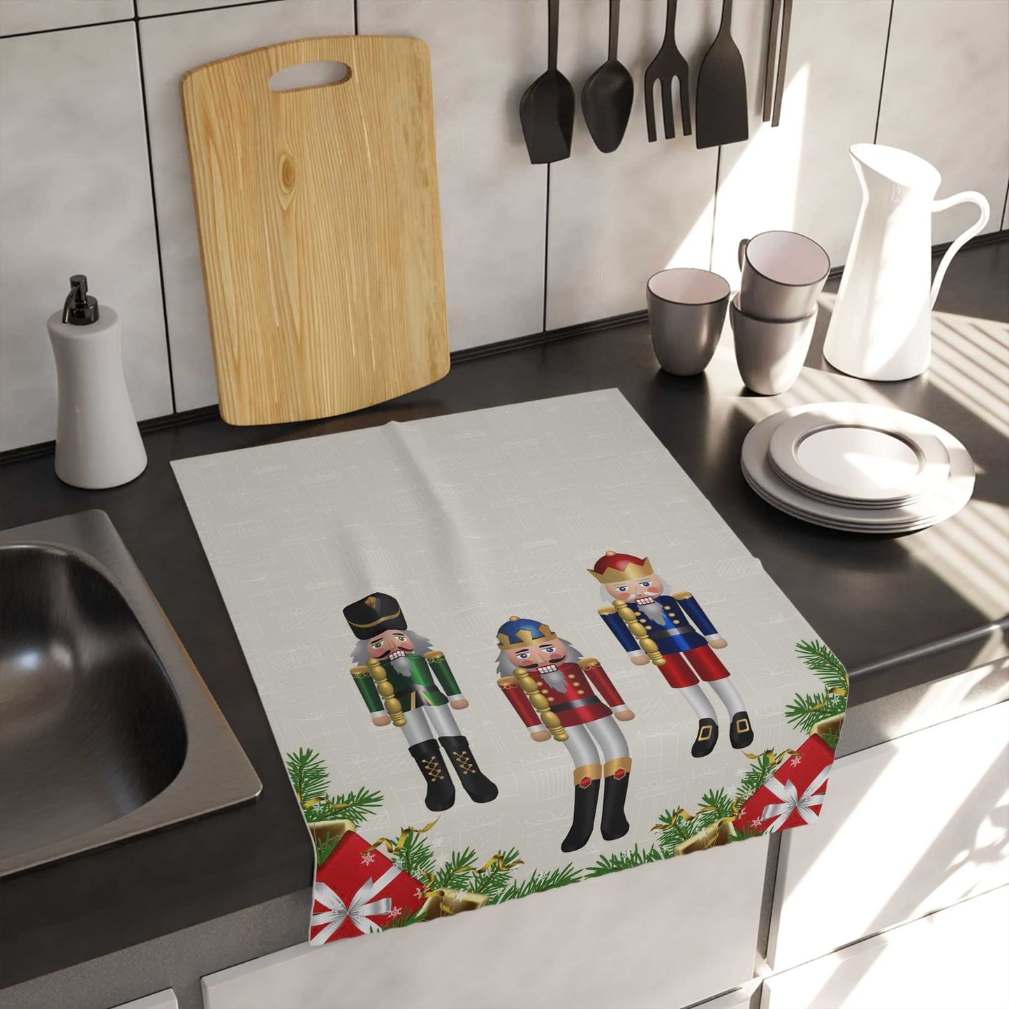 Christmas Soliders Kitchen Towel - ZumBuys
