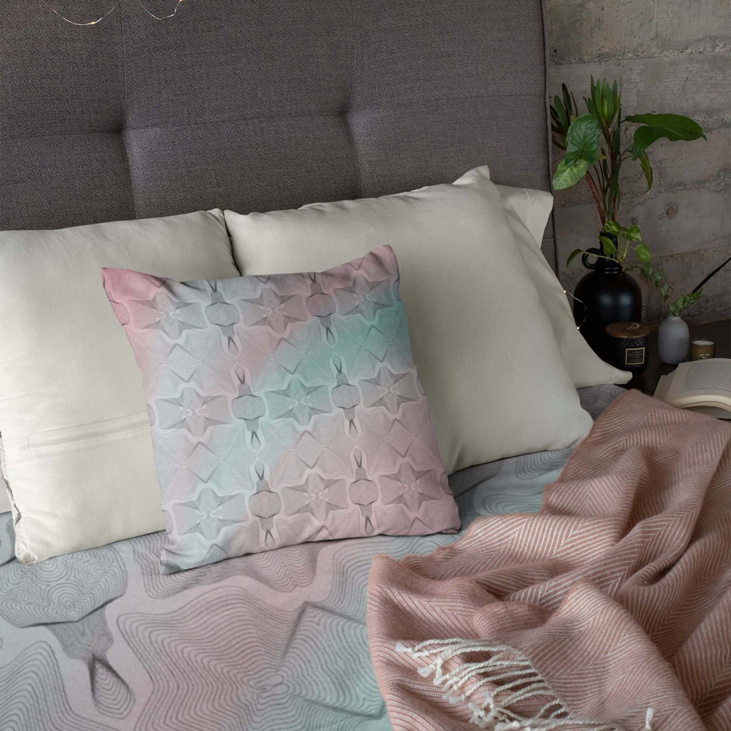 Cosmic Lines Minky Blanket - ZumBuys