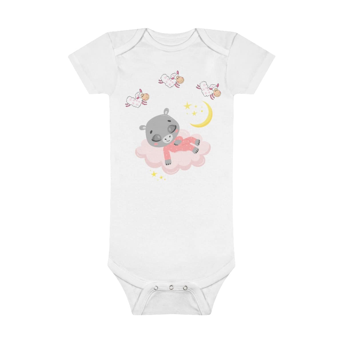 Counting Sheep Onesie® Organic Baby Bodysuit - ZumBuys