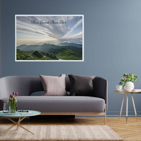 Divine Greatness Framed Artwork - ZumBuys